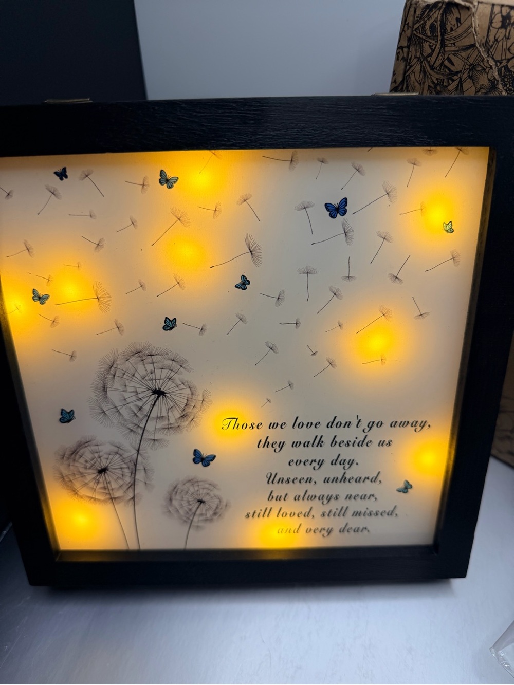 🔹New..LED Memorial Shadow Box. - Picture 2 of 6